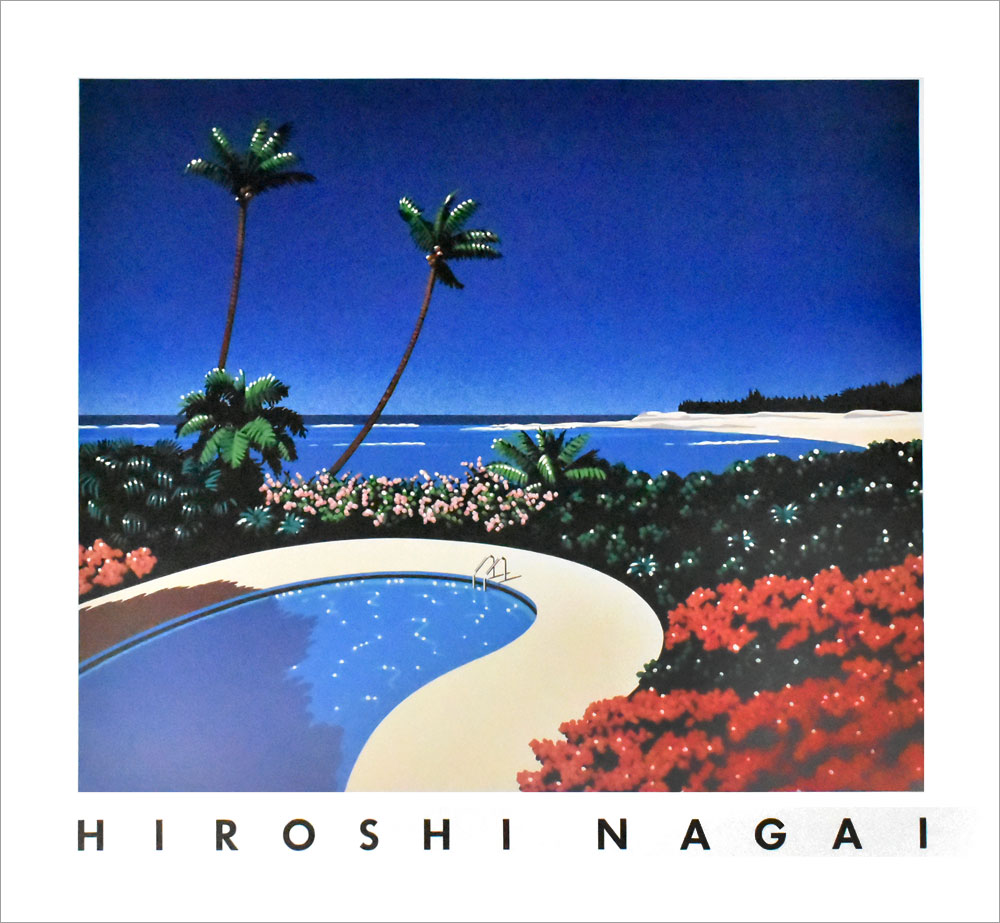 永井博 Hiroshi Nagai ART POSTER TRADE 2022 - 絵画/タペストリ