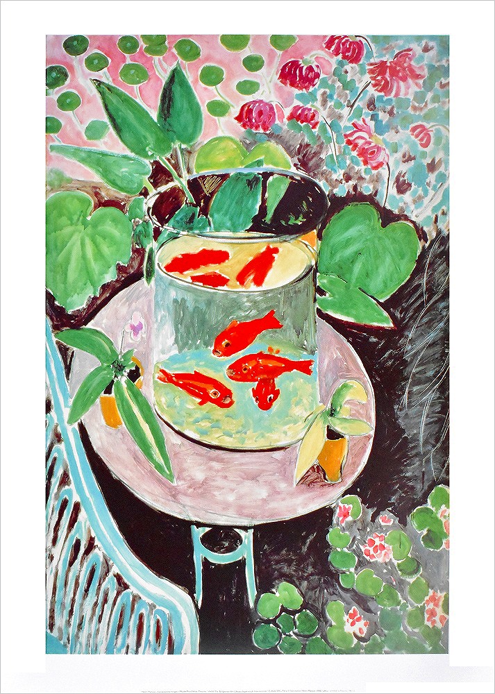 アンリ マティス ポスター Goldfish 金魚 1911 Fk12 アート フレーム 絵と額縁の専門店